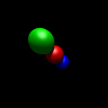 Three phong shaded, Blinn-Phong illuminated, ray traced spheres